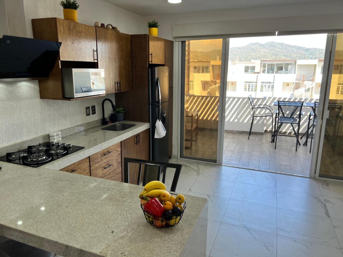 Apartamento Penthouse Manzanillo exclusivo con alberca Exterior foto