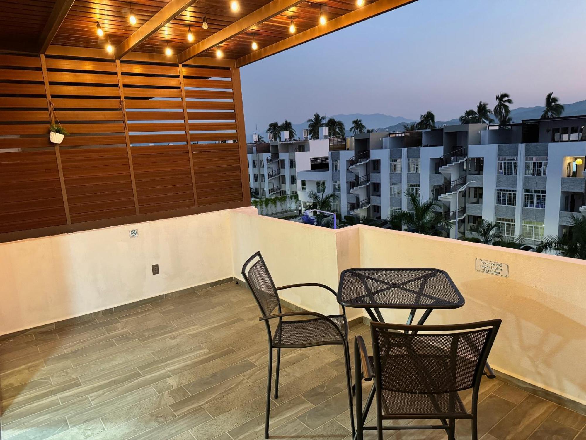 Apartamento Penthouse Manzanillo exclusivo con alberca Exterior foto